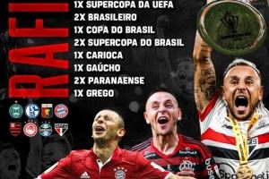 拉菲尼亚谈退役：这是特别的时刻，我在足球中实现了所有的梦想